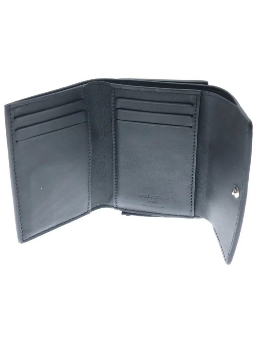 Louis Vuitton Portefeuille Pilot Monogram Taurillon Leather Compact Wallet